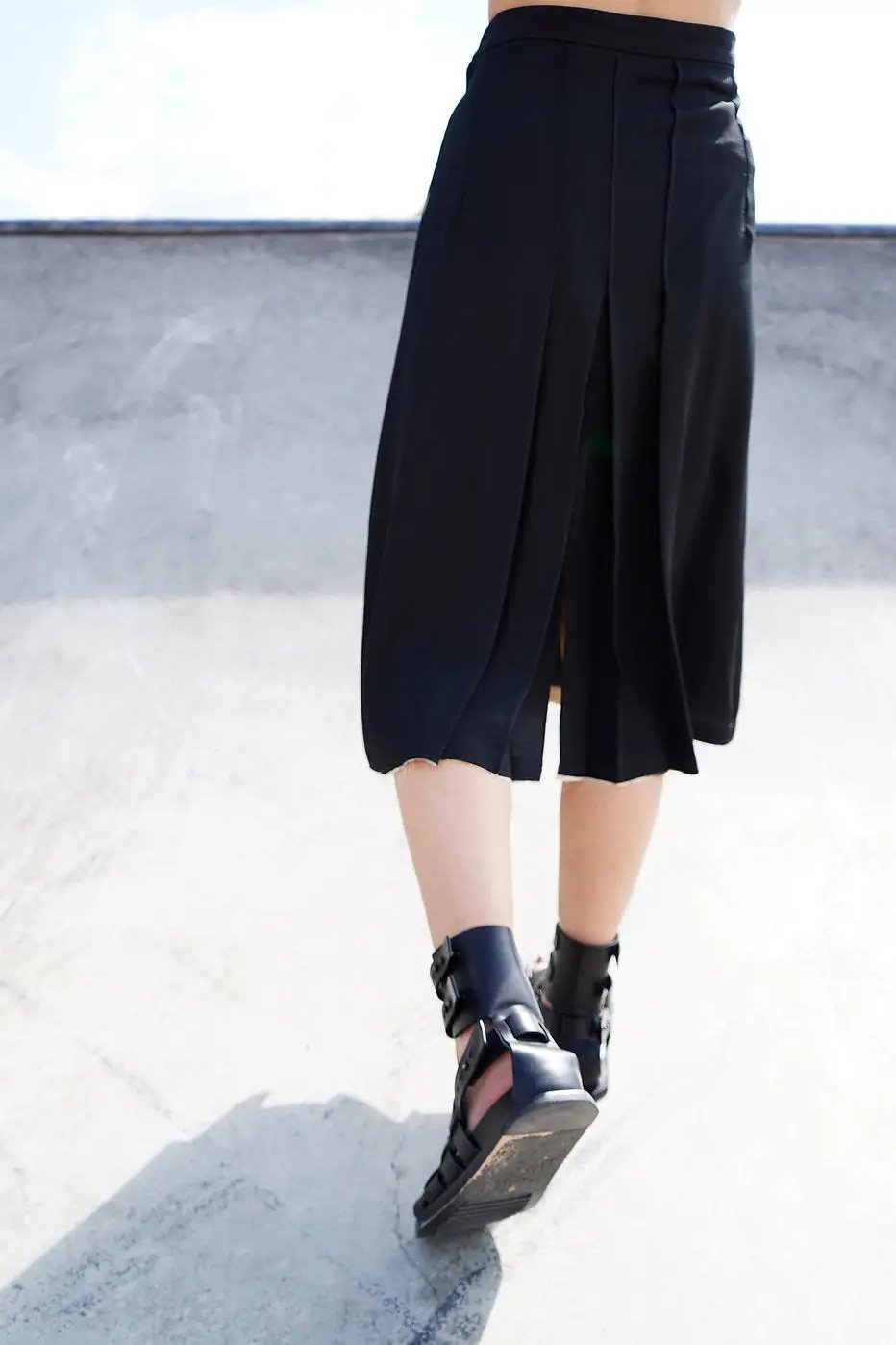 Midi skirt outlet modern style